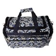 thumbnail image 3 of 22 inch Fashion Multi Pocket Gym Dance Cheer Travel Carry On/Duffel Bag (Blank - Blue Flower Geo), 3 of 6