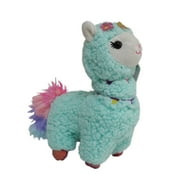 WAY TO CELEBRATE! Valentine's Day Small Blue 8" Llama Stuffed Animal