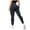 Black, variant on COMVALUE Cellulite Leggings 3D Legging, Body Sculpting High Waist Tummy Control Leggings (Black, L)