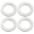 thumbnail image 1 of Uxcell Rondelles de Verrouillage en Coin en Acier au Manganèse Résistantes aux Vibrations pour Boulons Vis 4 27 mm, 1 of 7