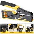 thumbnail image 3 of Kit de herramientas de crimpado YWNEGWE RJ45 Pass Through Ethernet Cat5-Cat7, 3 of 7