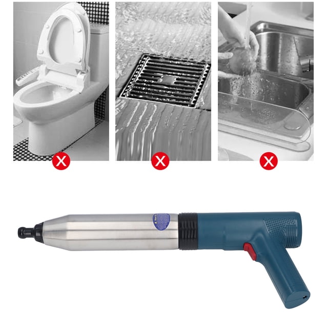 Émbolo Eléctrico De Inodoro Con Caliber Visual ABS Drenaje Remover Blog Operación Fácil Para El Baño De Baño Drenaje