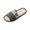 Coffee, variant on IEMIEMIEM Linen Slippers for Men Japanese Style Summer House Slippers Indoor Lightweight Open Toe Bathroom Slides Soft Sole Sandals for Home 9.5 wide