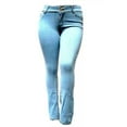 thumbnail image 2 of Y&F Womens Plus Size Curvy Stretch Relaxed Fit Straight Denim Jeans Pants, 2 of 4