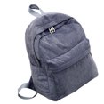 thumbnail image 1 of Sonducket de pana contenedor multiusos Universal mujeres hombres Color sólido estudiante mochilas accesorios de ropa bolsas de almacenamiento Mochilas Gris, 1 of 6