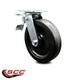 thumbnail image 2 of 8 Inch Phenolic Swivel Caster with Ball Bearing and Total Lock Brake SCC, 2 of 2