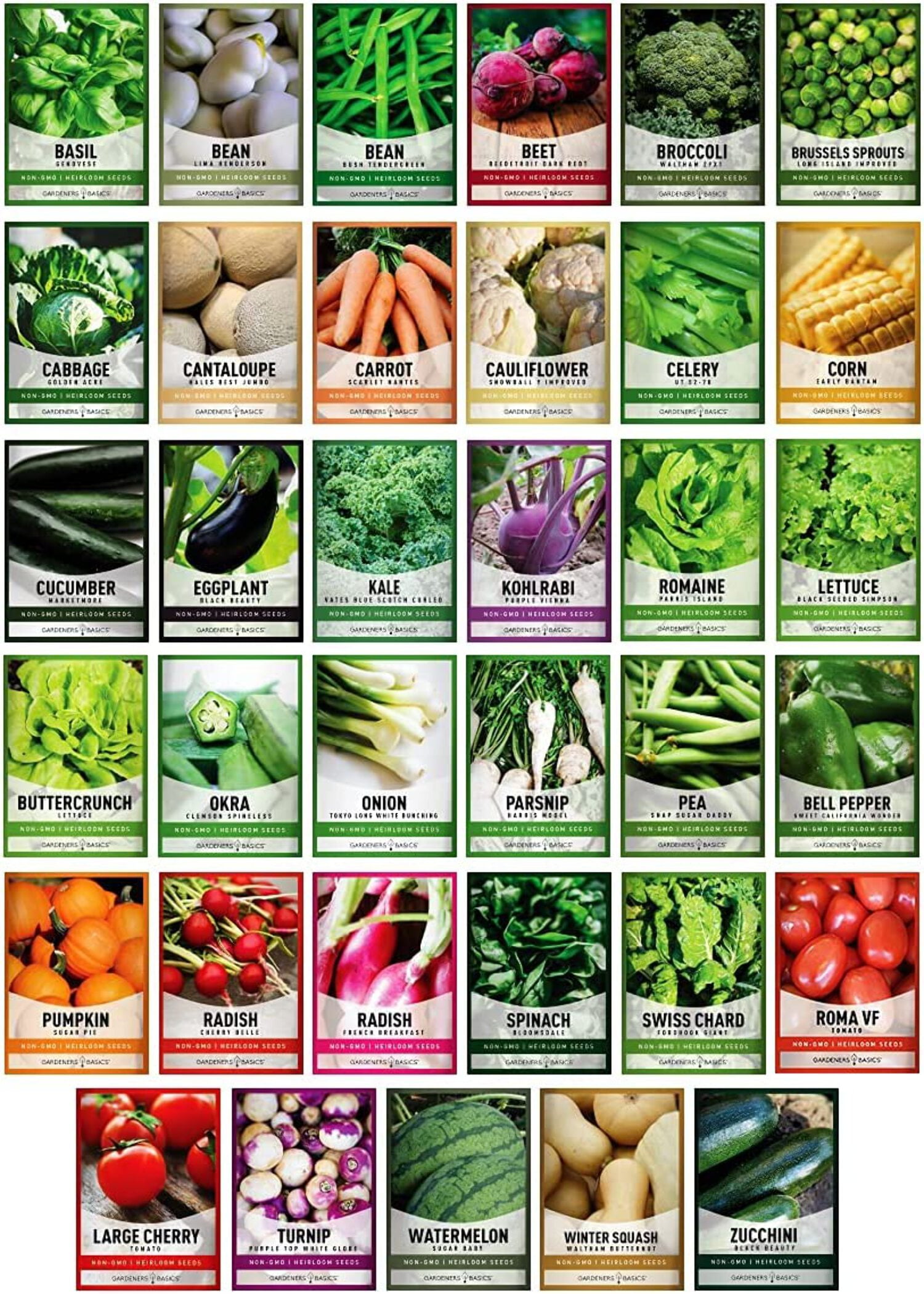 Ultimate Survival Seed Kit: 140 Varieties for Self-Sufficient Gardens  Food Storage