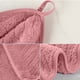 thumbnail image 5 of Toalla de baño ultrafina rosa, 5 of 6