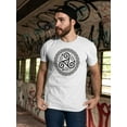 thumbnail image 2 of Round Celtic Design T-Shirt Men -Image by Shutterstock, Male x-Large, 2 of 4