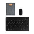 thumbnail image 2 of Clavier Bluetooth Mini Rechargeable Sans Fil Universel pour Tablette avec Sac de Rangement pour Souris, Type 3, Noir, 9,7 Po Workhe, 2 of 9