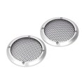 thumbnail image 4 of 2Pcs Speaker Grill Protector, Car Speaker Subwoofer Guard Protector with 8 Screws, Protective Speaker Cover Mesh, 4 of 7