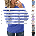 thumbnail image 3 of Harpily Sweaters for Women Crew Neck Long Sleeve Shirts 3D Textured Cable Knit Lightweight Soft Womens Knitted Pullover for Fall Outfits, 3 of 4