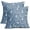 Blue, variant on Fall Pillow Covers 16x16 Set of 2 Lime Green Pumpkin Autumn Themed Thanksgiving Harvest Print Decorative Throw Pillows Outdoor Pillowcase Farmhouse Linen Cushion Case Decor for Sofa Couch Bed