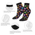 thumbnail image 5 of Sigee Lovely Planet for Crew Soft Moisture-wicking Socks ,Cushion Moisture Wicking Boot Socks for Men and Women, 5 of 7