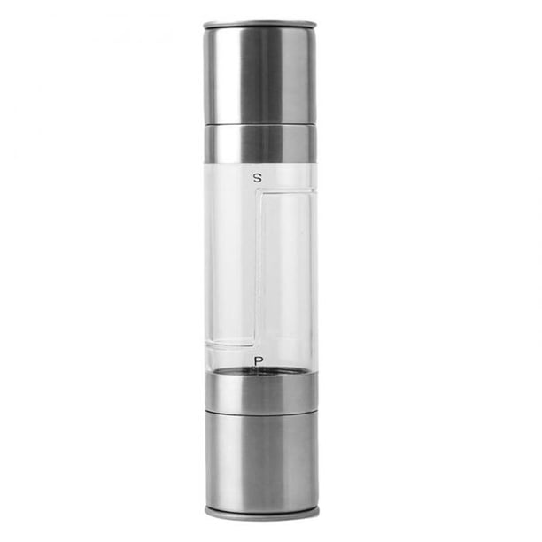 Lot De 2 Moulins à Sel Et Poivre RoXro - Céramique Réglable, Acier Inoxydable Et Verre Lot 2 Moulins épices Inox Lot De 2 Moulins à Sel Et Poivre RoXro - Céramique Réglable, Acier Inoxydable Et Verre Lot 2 Moulins épices Inox