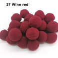 thumbnail image 1 of Pompones suaves de 8/10/15/20/25/30MM, pompones de felpa esponjosos, manualidades DIY, bola de pompón para decoración navideña para el hogar, suministros de costura, 1 of 4