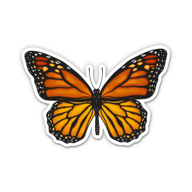 Wanderer Butterfly Vinyl Sticker