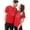 Red, variant on Mens Valentine'S Day Tee Short Neck Printed Sleeve Comtable Round Festvial Clothes for Men,Red,3XL
