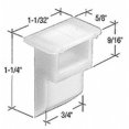 thumbnail image 2 of CRL H3943B 1-1/4" Nylon Sash Cam - Bulk - pack of 25, 2 of 5