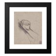 thumbnail image 2 of Narcisse-Virgile Diaz de La Peña 12x14 Black Modern Framed Museum Art Print Titled - Closed Left Handpie, 2 of 5