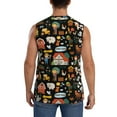 thumbnail image 4 of Bixox Men's Funny Farmers Printed Shirt Sleeveless Fitness Tank Top-X-Large, 4 of 7