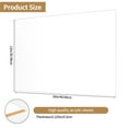 thumbnail image 7 of Lesnlok Matte White Acrylic Sheets 1/8 inch Thick 3mm 2 Pieces 12 x 16 Frosting White Plexiglass Sheet,Suitable for Painting, Handicrafts, DIY Display Projects, 7 of 7