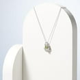 thumbnail image 3 of Tanishq Creations 2.00 Ct Oval Cut Green Peridot Frog Shape Pendant 18k White Gold Over Silver, 3 of 3