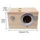 thumbnail image 4 of Caja de cría de pájaros Casa de pájaros tigre Caja de cría de pino Paulownia Suministros para jaulas de pájaros Caja nido Caja de incubación de nidos de pájaros ornamentales al aire libre-E Tipo Nido, 4 of 8