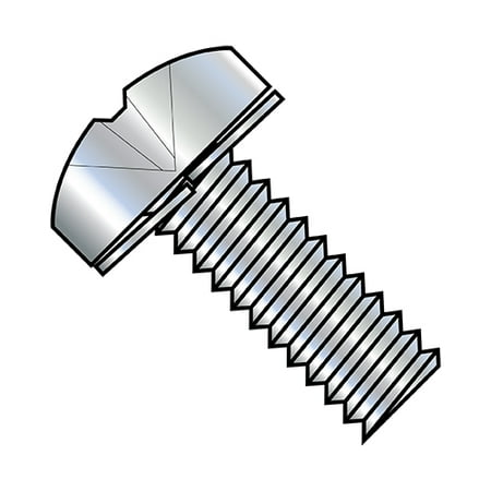 

M2-0.4X8 ISO 7045 Phillips Pan Split Washer Sems Machine Screw Full Thread Zinc (Pack Qty 10 000) BC-MI28SPP