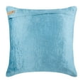 thumbnail image 3 of Throw Pillow Covers, Decorative Pillow Covers 22x22 inch (55x55 cm) Blue, Velvet Throw Pillow Covers, Handmade Pillow Covers, Modern Style, Abstract Pattern - Aqua Blue Velvet Crystal, 3 of 3