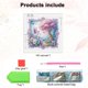 thumbnail image 4 of Kit Con Forma Especial Parcial 5D DIY Pájaros 30x30cm, 4 of 9