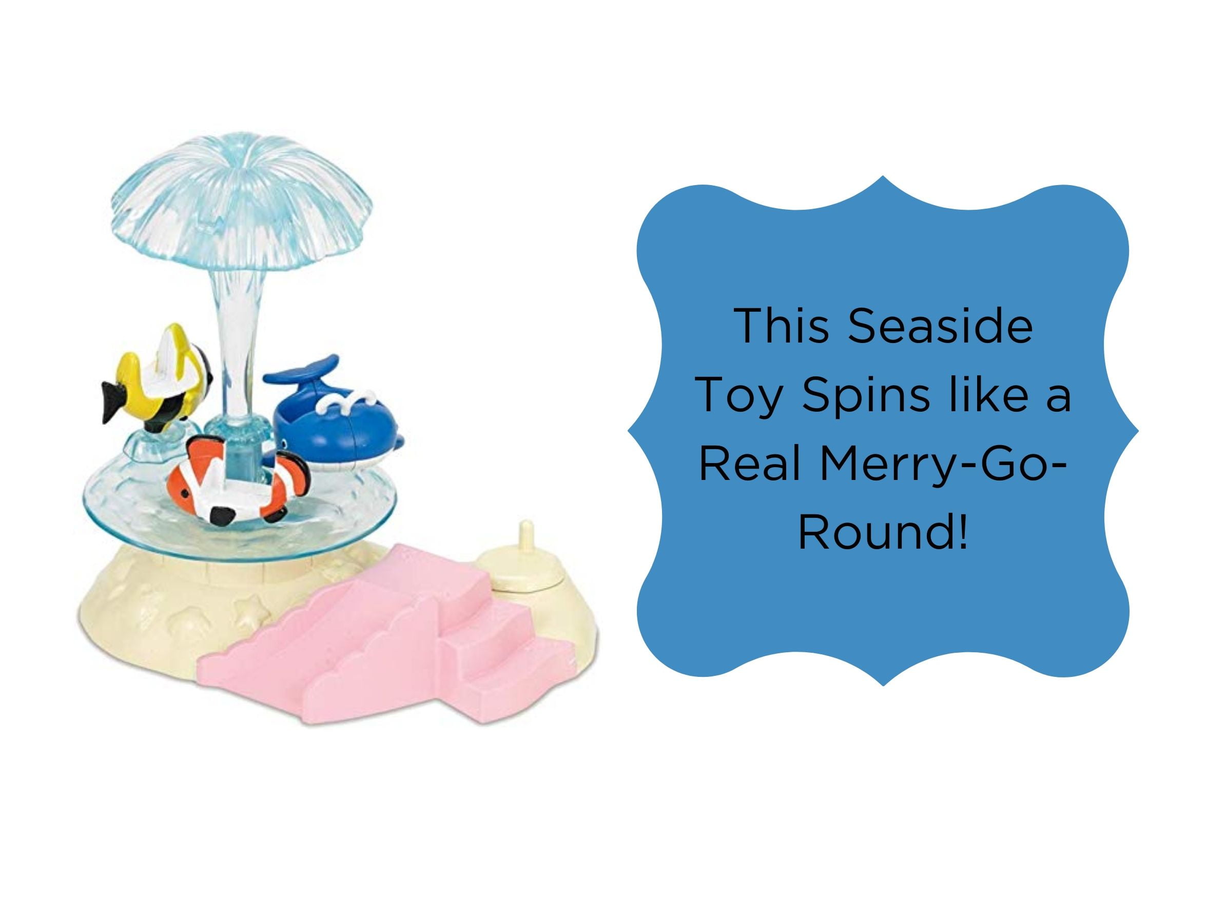 International Playthings Calico Critters Seaside Merry Go Round