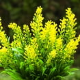 thumbnail image 3 of Enova Home High Quality Artificial Lavenders Flower Arrangement in Pot (Yellow), 3 of 4