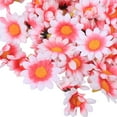thumbnail image 2 of DEWIN Cabezas de Flores Artificiales, Gerbera Artificial Margarita Tela Flor Cabeza Boda Fiesta DIY Decoración Artesanía (100PCS)(Rosa Palido), 2 of 5