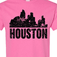 thumbnail image 4 of Inktastic Houston Skyline Grunge T-Shirt, 4 of 5