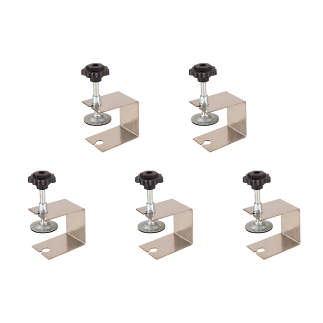 Fijador frontal de cajón Clips en forma de G de 64mm/54mm/73mm para carpintería (1 unidad de 64mm) 5 uds.