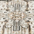 thumbnail image 7 of YOUFORTONG 9ft Round Area Rug, Vintage Ultra Soft Non-Slip Indoor Carpet, Stain Resistant Circle Rug for Living Room Bedroom Kitchen Dining Room,Black ﻿, 7 of 7