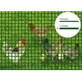 thumbnail image 2 of Mr.Garden 2ft-Hx49ft-L Mesh 2.4 inch Openings PVC Coated Fence Wire Poultry Netting Gutter Guards Chicken Run Rabbit Fencing to Keep Out Racoons Gophor, 2 of 4