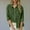 Dark Green, variant on Liyamei KIDS Linen Shirt Long Sleeve Pleated Button Down Blouse Spring Summer Casual Loose Fit Lightweight Tops Toddler Girls Tops Size 5-6 Years