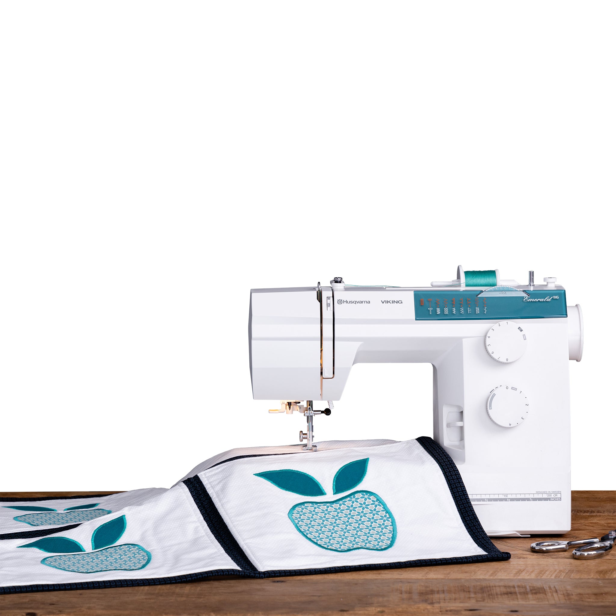 Husqvarna Viking Emerald 116 Sewing Machine with 16 Stitches & 1-Step Buttonhole