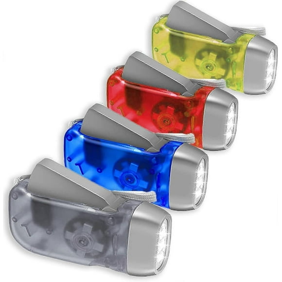 Hand Crank Flashlight for Emergency Crank Flashlights Powerful Emergency Light
