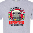 thumbnail image 4 of Inktastic I Want a Hippopotamus for Christmas T-Shirt, 4 of 5