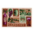 thumbnail image 3 of KITCHEN FRUIT RUG WINE BOTTLE, 3 of 3