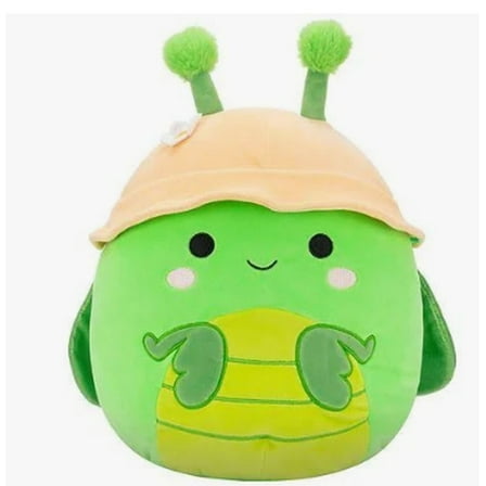 Squishmallows 11" Trenton the Praying Mantis with Yellow Cap Plush Stuffed Animal Toy
