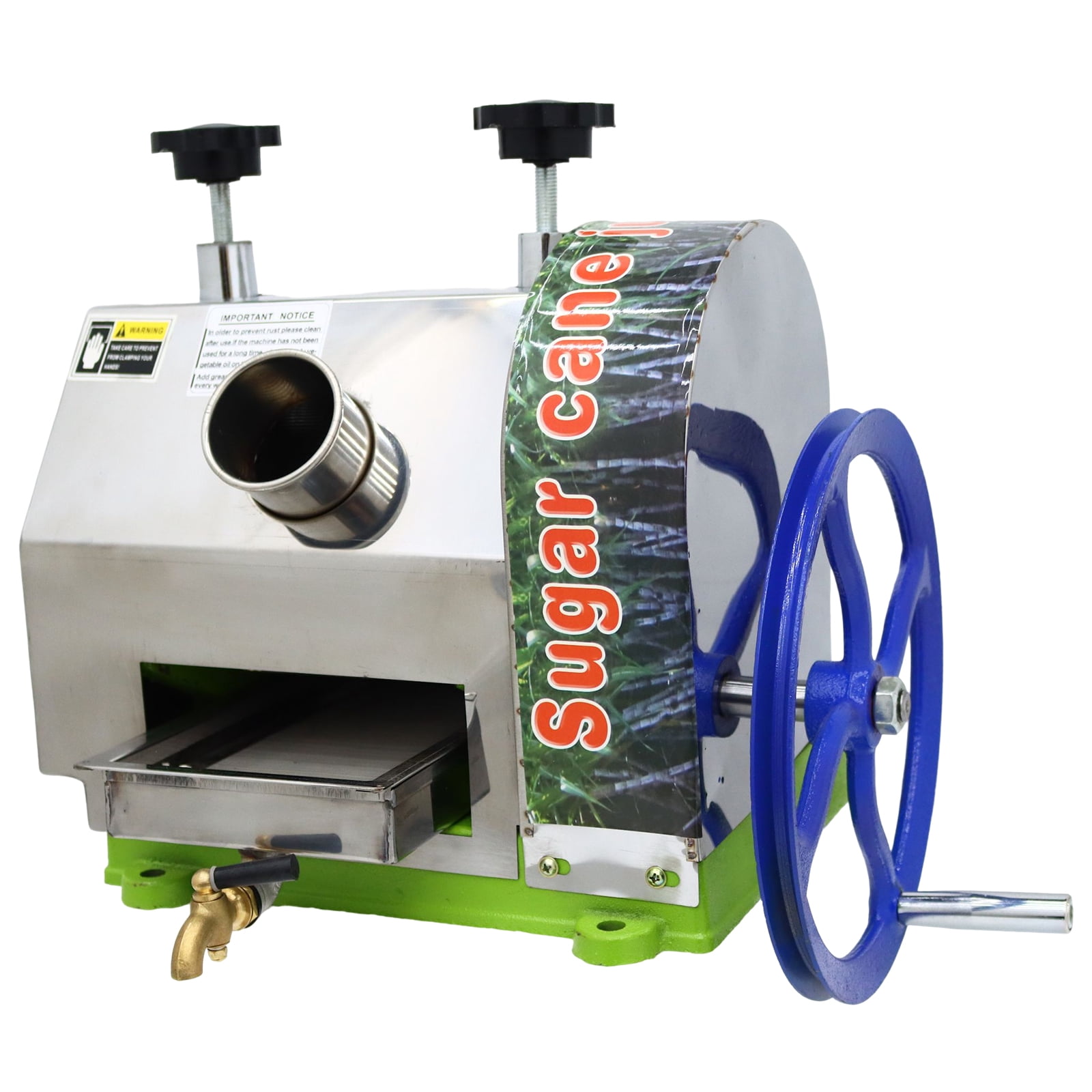 Techtongda Manual Suger Cane Ginger Press Juicer Juice Machine Press Commercial Juicer with Knives