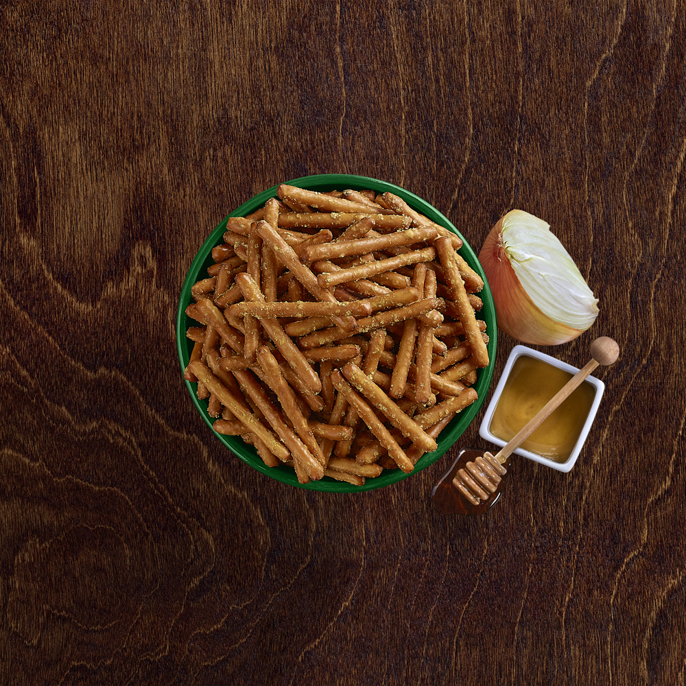 Snyder S Of Hanover Gluten Free Honey Mustard And Onion Pretzel Sticks 7 Oz Walmart Com Walmart Com