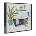 thumbnail image 3 of Stupell Industries Contemporary Botanical Bath & Rustic Plants Black Framed Giclee Art, 14 x 11, by Courtney Prahl, 3 of 8