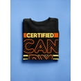thumbnail image 3 of Certified Candy Inspector Sweatshirt Men -Image by Shutterstock, Male Small, 3 of 4