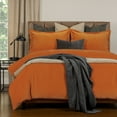 thumbnail image 3 of SIScovers Mixology Padma 8 Piece Duvet Cover and Insert Set Orange California King 8 Piece Mid-Century Modern, 3 of 5