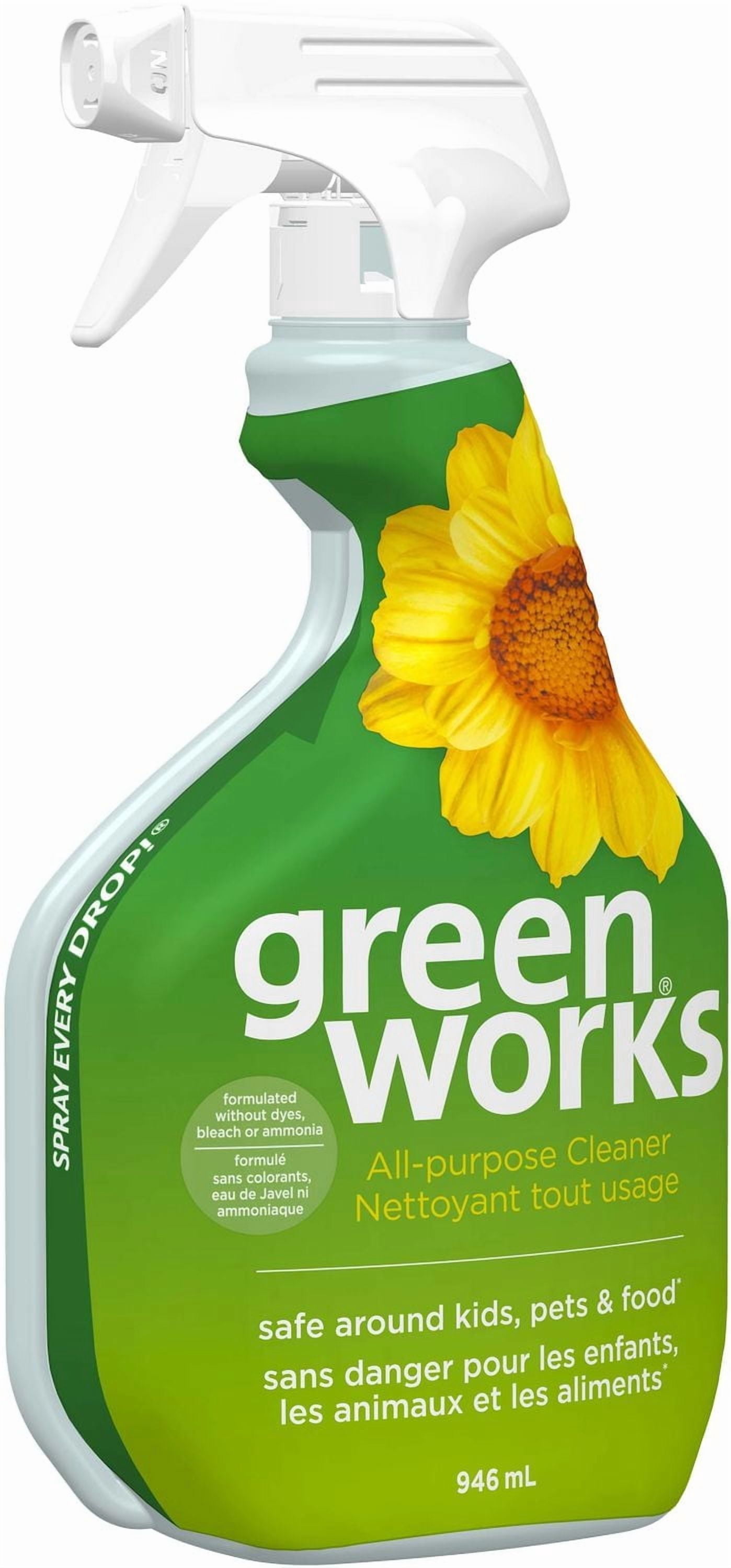 Green Works® All-Purpose Cleaner, Natural Cleaner, Spray, 946ml
